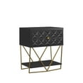 thumbnail image 1 of CosmoLiving Blair Accent Table, White, 1 of 9