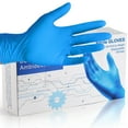 thumbnail image 1 of Guantes desechables de nitrilo PEIPU talla grande, 100 unidades, 4 mil, 1 of 5