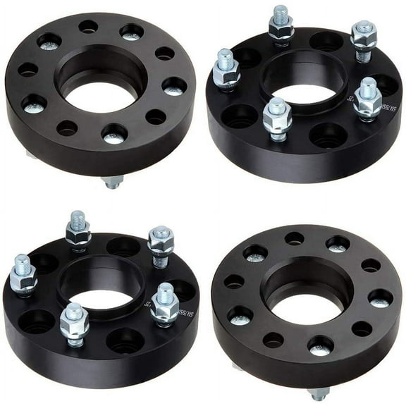 CCIYU 4X 1.25 5 Lug Wheel Spacers Hubcentric 5x4.75 to 5x4.75 70.5mm fits for Ch-evr-olet Blazer for Cadillac XLR with 12x1.5 Studs Fits select: 1982-2004 CHEVROLET S TRUCK