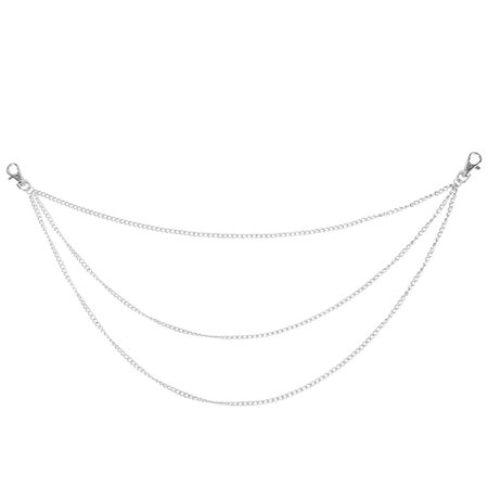 

HOMEMAXS 3-in-1 Hip-Hop Punk Boys Girls Dance Stage Waist Chain