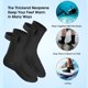 thumbnail image 4 of M Buder Calcetines de Buceo de Neopreno 3mm Antideslizantes Escarpines de Playa Deportivos Negro M, 4 of 9