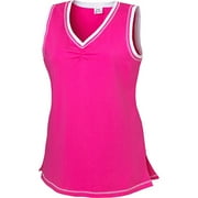 Just My Size-Women's Plus-Size Cinched V-Neck Tunic