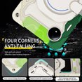 thumbnail image 2 of FJLBDE Case for Xiaomi Redmi Pad SE 8.7 inch 2024 with 360 Kickstand, Shoulder Strap Carrying Protective Cover, Multicolor Green, 2 of 6