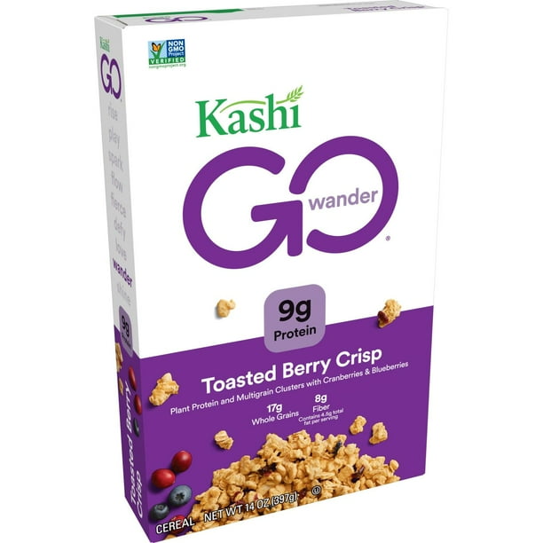 Kashi GOLEAN Toasted Berry Crisp Breakfast Cereal 14 oz