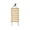 B, variant on WeeWhimsy Adjustable Cat Ladder & Bridge Multi-Functional Wall Furniture Climbing Frame Sisal-Rope Wrapped Rungs for Climbing Indoor Cats, Small Pet Cage Accessories (Wood)
