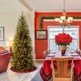 thumbnail image 2 of National Tree Company Kingswood Fir 6' Pre-lit Pencil Artificial Christmas Tree, 2 of 6