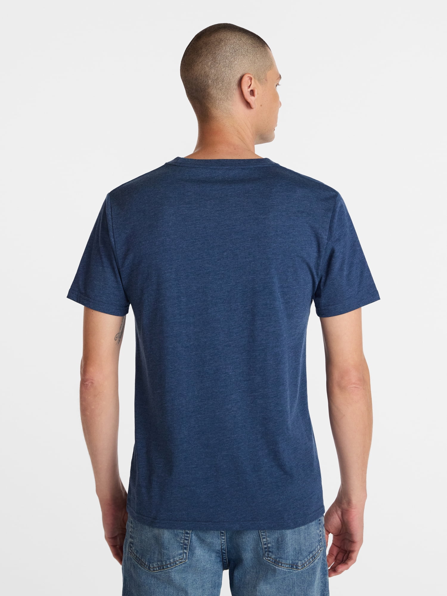 Americana Men's and Big Men's Bomb Rocket Ride Graphic Tee Shirt from Way to Celebrate, Sizes XS-3XLT