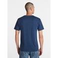 thumbnail image 3 of Americana Men's and Big Men's Bomb Rocket Ride Graphic Tee Shirt from Way to Celebrate, Sizes XS-3XLT, 3 of 5