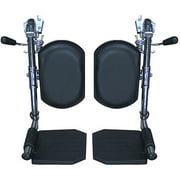Drive Medical PSTDELR-TF Front Rigging for Sentra EC 16", 18" and 20" Wide Wheelchairs