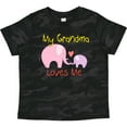 thumbnail image 3 of Inktastic My Grandma Loves Me Boys or Girls Toddler T-Shirt, 3 of 5