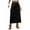 Black, variant on Riforla Heavy Industry Drawstring Design Denim Cargo Skirt Skirt Womens Skirts Black L