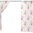 thumbnail image 4 of Coolnut Sheer Curtains, 2 PCS Small Pink Mice Gauze Door and Window Voile Curtain Panels for Bedroom Living Room, 55"x84", 4 of 4