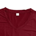 thumbnail image 5 of XDZJLR Men'S T-Shirts Fashion Solid Color V Neck Casual Comfortable Breathable Tees, 5 of 7