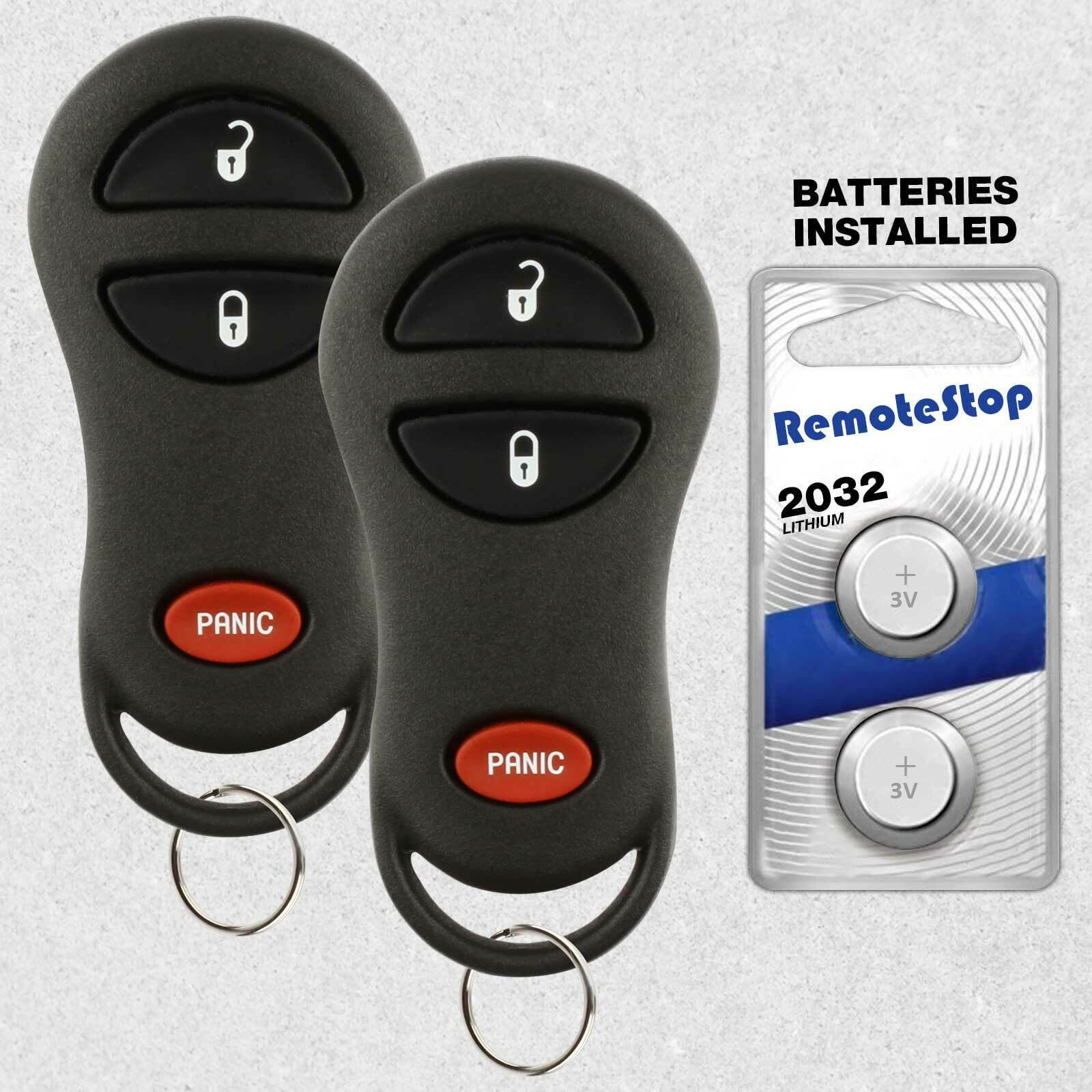 Remote Entry System Kits 02 03 04 05 DODGE RAM CHRYSLER 1500 KEYLESS ENTRY REMOTE FOB FCC