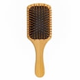 thumbnail image 3 of Doggy Style Large Bamboo Dog Grooming Brush for Medium & Large Dogs, Wooden Pin Bristles, Ergonomic Handle, Deshedding & Detangling Brush, 3 of 8