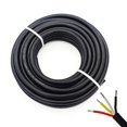 thumbnail image 4 of Câble d'Alimentation 18AWG UL2464 LED Rouge & Noir & Jaune & Blanc 4 Conducteurs (18AWG -4C - 25 Pieds), 4 of 4