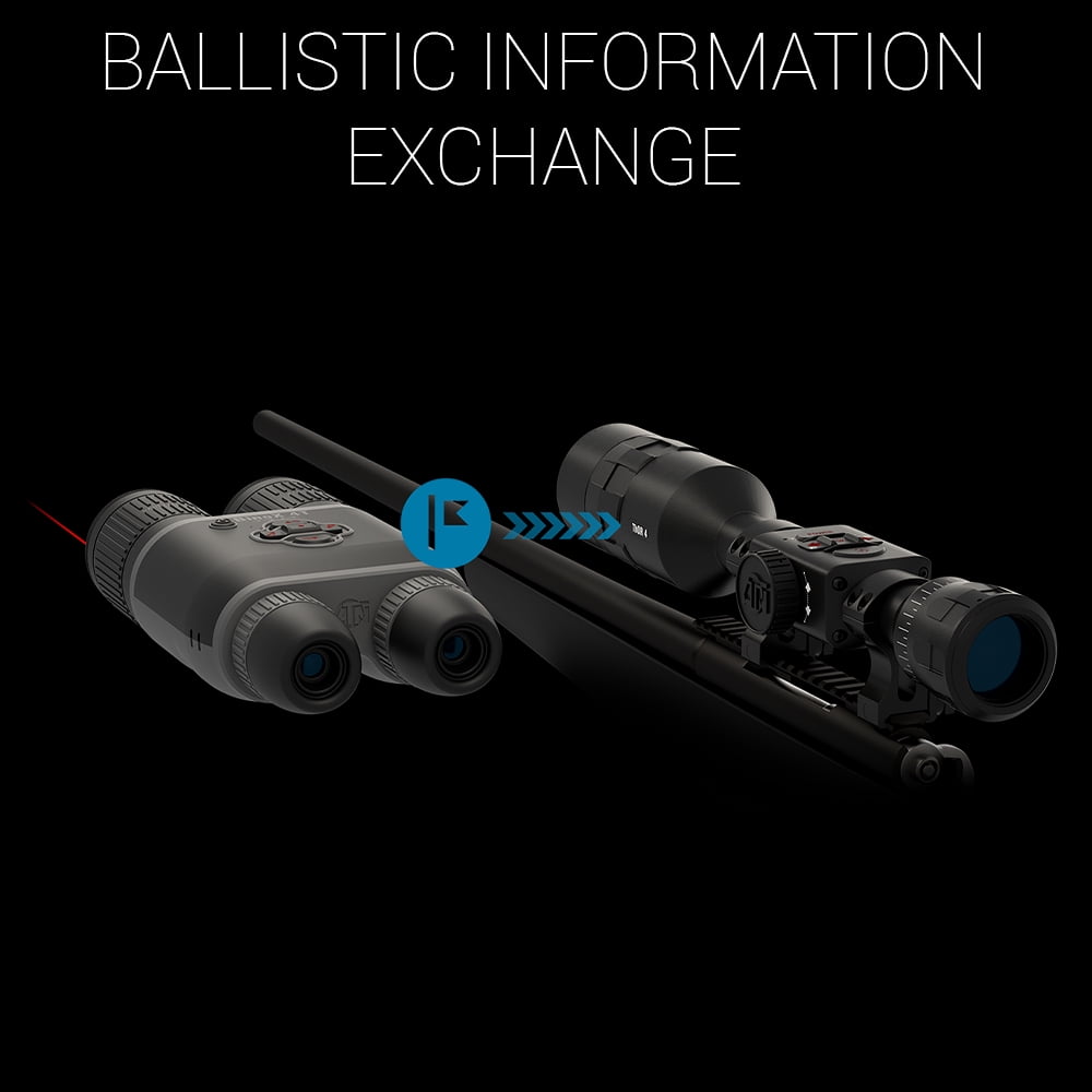 Restored Premium ATN BinoX 4T Thermal Smart Gen4 Binoculars 640x480, 2.5-25x (Refurbished)