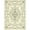 Green Ivory, Pattern 3, variant on ODIKA 8'x10' Washable Area Rug Non-Shedding, Easy Care, Entry Welcome Farmhouse Vine Border Botanical Trailing Sprigs Door Flowing for King Size Bedroom Under Bed, Master Suite