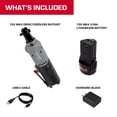 thumbnail image 3 of Hyper Tough 12V Brushless 1/4-inch Cordless Ratchet with 2.0Ah Battery, 3 of 17