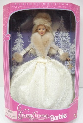 winter evening barbie