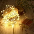 thumbnail image 2 of CSCHome Battery Powered String Lights LED Lights Flexible Copper Wire Lights Waterproof Small LED Lights for DIY Christmas Tree Wedding Bedroom Party Decoration, 2 of 8