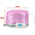 thumbnail image 2 of Hair Steamer Deep Conditioning Heat Adjustable Hair Care Heating with Intelligent Protection, Nourishing Hat, Gifts for Women - Pink, 2 of 8