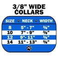 thumbnail image 2 of Dog, Puppy and Pet Collar, "3/8" Wide Pearl  Clear Crystals", 2 of 10
