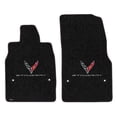 thumbnail image 2 of Lloyd Mats Custom Fit Floor Mats for Corvette C8 2020-ON LogoMat 2Pc Set Charcoal, 2 of 5