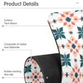 thumbnail image 4 of Yayeee Faucet Mat for Kitchen Sink 14.7" Diatomite Long Splash Guard Pad, Flowers Geometric Pattern, 4 of 7