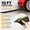 Blue, variant on Universal Garage Door Threshold Seal Strip 20FT Kit, Waterproof Rubber Weather Stripping Replacement with 2 Adhesive Strips, Black
