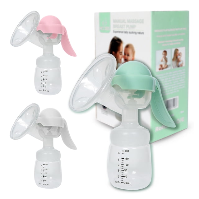 Extractor de Leche Manual KIDDOS Color Azul