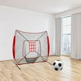 thumbnail image 2 of LIFKOME Football Net Soccer Practice Red Nylon Accuracy Enhancement For Football Lover 1Pcs, 2 of 8
