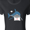 thumbnail image 4 of Inktastic Shark Dinner Women's T-Shirt, 4 of 5