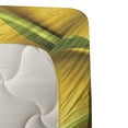 thumbnail image 3 of Ambesonne Yellow Fitted & Top Sheet Set with Sham, Tulip Flowers Garden, Yellow Green, 3 of 4