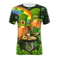 thumbnail image 4 of QIPOPIQ T-Shirts à Manches Courtes pour Femmes à Col Rond T-Shirts de la Saint-Patrick Hauts T-Shirt Shamrock T-Shirt Vert Tunique T-Shirts de la Saint-Patrick Imprimés T-Shirts à Col Rond pour Dames T-Shirts de Fête T-Shirts Graphiques Aubaines, 4 of 4
