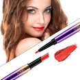 thumbnail image 4 of PENGXAING Rouge à Lèvres Double Tête Mat avec Crayon à Lèvres 2 en 1 Imperméable Longue Durée Rouge à Lèvres Durable Nude Velours Crayon à Lèvres, 4 of 5