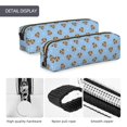 thumbnail image 4 of Fotbe Terrier Estuche para Lápices de Cuero con Estampado, Estuche con Cremallera Resistente, Organizador Compacto y Elegante para Papelería, 4 of 7