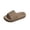 Coffee, variant on Purcolt Pillow Slippers for Men and Women, Cushi Oned Thick Sole Quick Drying Beach Sandals Lightweight Non Slip Open-toe EVA Shower Sandals House Slippers