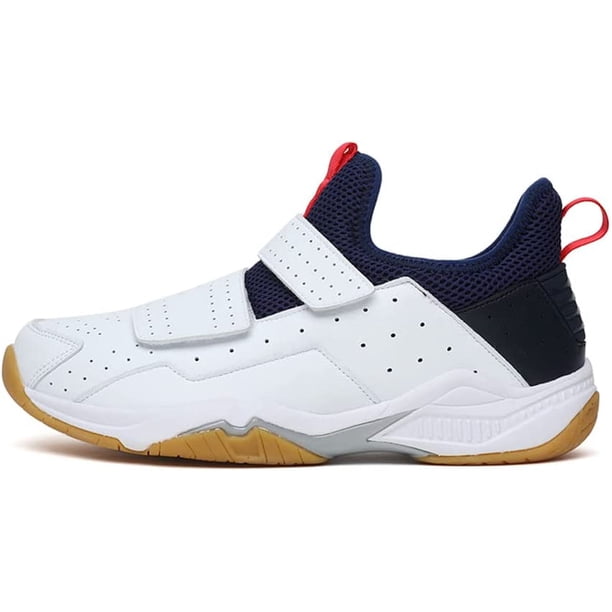 Xishao Zapatos ligeros de voleibol para mujer, zapatos de racquetbol, zapatos de entrenamiento para mujer, tenis de bádminton para cancha Xishao ropa