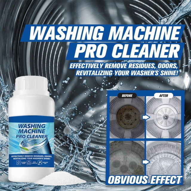 YYV Washing Drum Cleaning Powder Heavy Duty Washing Machine Remover Powder Descaling Deep Clean Formula Restore Appliance Hygiene Washing Drum Powder Cleaner