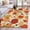 Yellow Orange, variant on Hallway Runner Rug 2x6 Ft, Maple Leaf Non Slip Area Rugs for Entryway, Autumn Pumpkin Thanksgiving Country Farm Washable Low Pile Accent Carpet for Indoor Corridor Laundry Kitchen Bedside