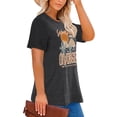 thumbnail image 2 of Anbech RODEO Plus Size T-Shirts for Women Graphic Something In the Orange with Cactus Print Vintage Short Sleeves T-Shirt with Round Neck, 2 of 3