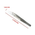 thumbnail image 2 of funtasica 6xCeramic Tweezer Anti-Static 4.92inch for Soldering Tool Pinching Coils Small Bend Type 6 Pcs, 2 of 4