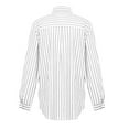thumbnail image 5 of Ruimatai Women's Linen Shirt Striped Casual Long Sleeve Tops Button Down Blouse Comfortable Office Wear Spring Summer Loose Fit Shirt, 5 of 5