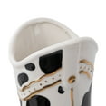 thumbnail image 5 of Mainstays Texas 5" x 9.5" x 10.5" Black and White Cowboy Boot Ceramic Planter, 5 of 9