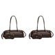 thumbnail image 1 of Bolso Boston para Mujer Hombro Retro Cuero PU (Café), 1 of 6