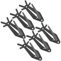 Koolleo 6pcs Household Wall-mounted Skull Hanger Wildlife Skull Display Hook Decorative Deer Skull Rack