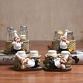 thumbnail image 3 of Kitchen Pepper, Bottle Storage Ornament - Resin Chef Restaurant Chef Statue Home Kitchen Ornament Figurine Table Decor Welcome A, 3 of 6
