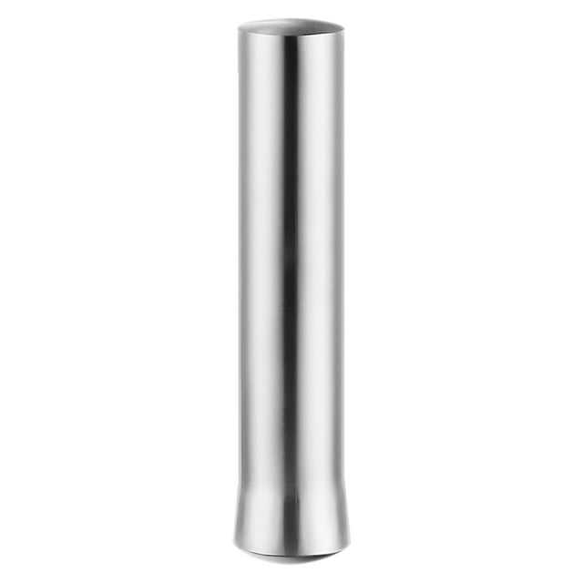 Shisuyan Stainless Steel Garlic Grinding Tool Multipurpose Kitchen Utensil Kitchen Garlic Metal Pestle Practical Masher Pestle for Grinding
