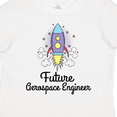 thumbnail image 4 of Inktastic Future Aerospace Engineer Rocket Girls Toddler T-Shirt, 4 of 5
